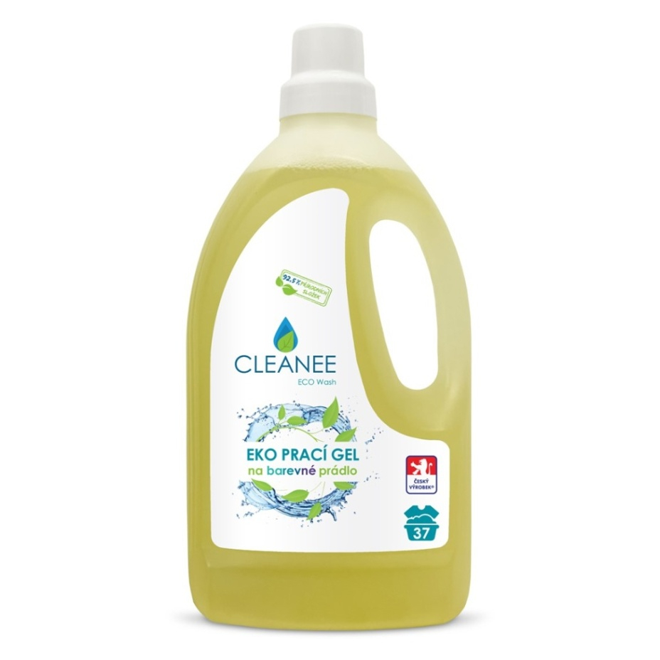 CLEANEE ECO Prací gel na barevné prádlo 1,5 l