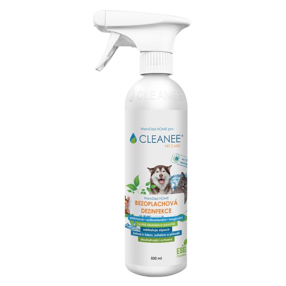 CLEANEE Pet Care bezoplachová desinfekce 500 ml