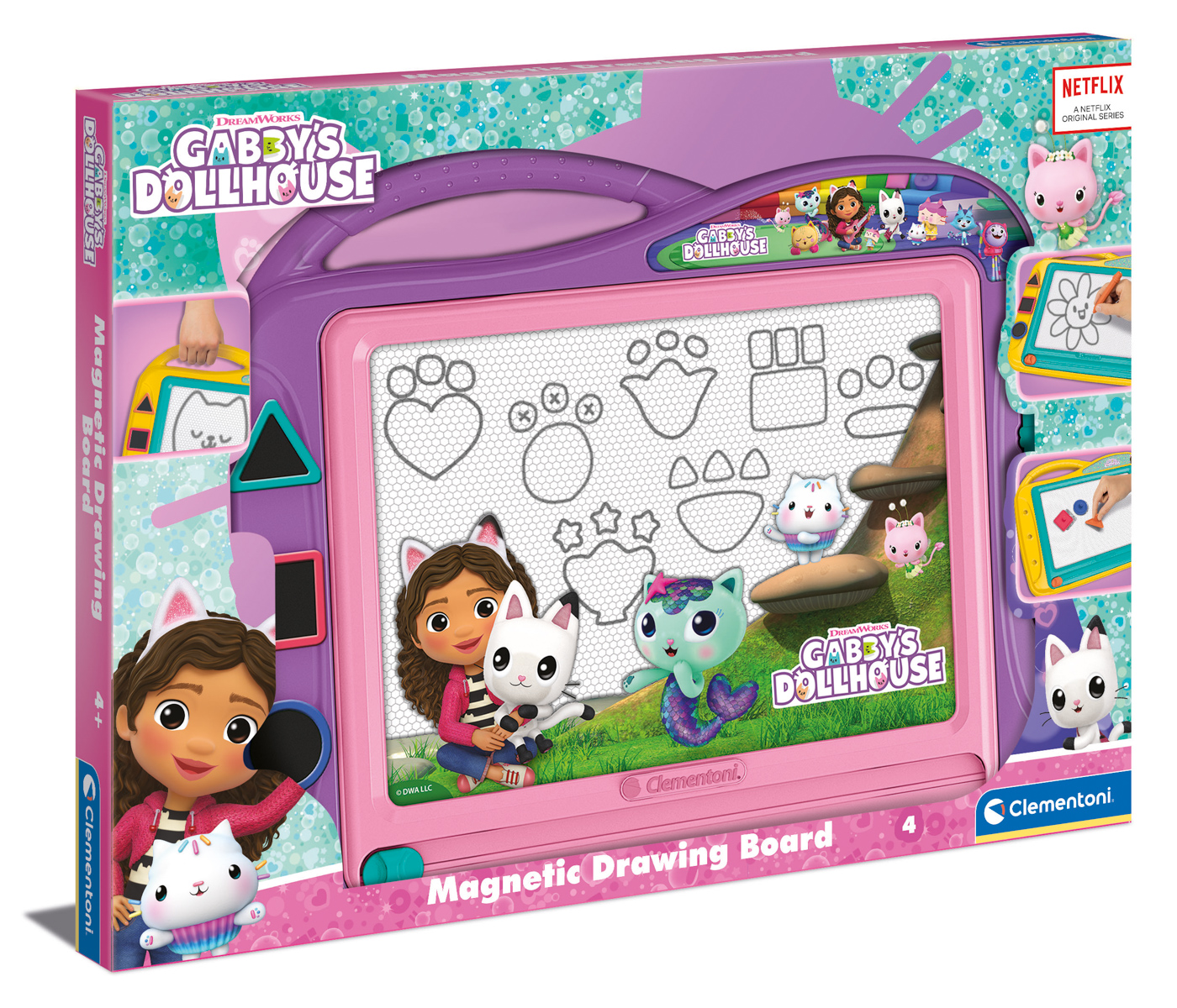 Clementoni GABBY´S DOLLHOUSE Magnetická tabulka