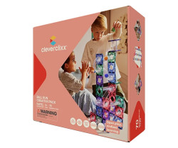 Cleverclixx Kuličková dráha Creative Pastel - 70 ks