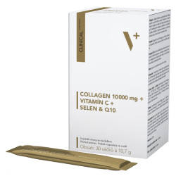 CLINICAL Collagen 10 000 mg + vitamín C + selen & Q10 30 sáčků