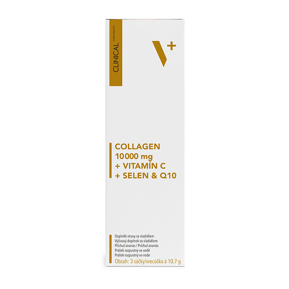 CLINICAL Collagen 10000 mg + vitamín C + selen & Q10 3 x 10.7 g