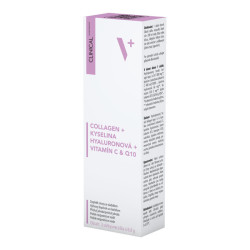 Clinical Collagen + kys. hyaluronová + vit.C & Q10 3x8,8 g