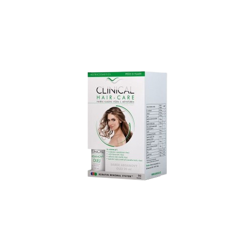CLINICAL Hair-Care 90 tobolek + Arganový olej 20 ml