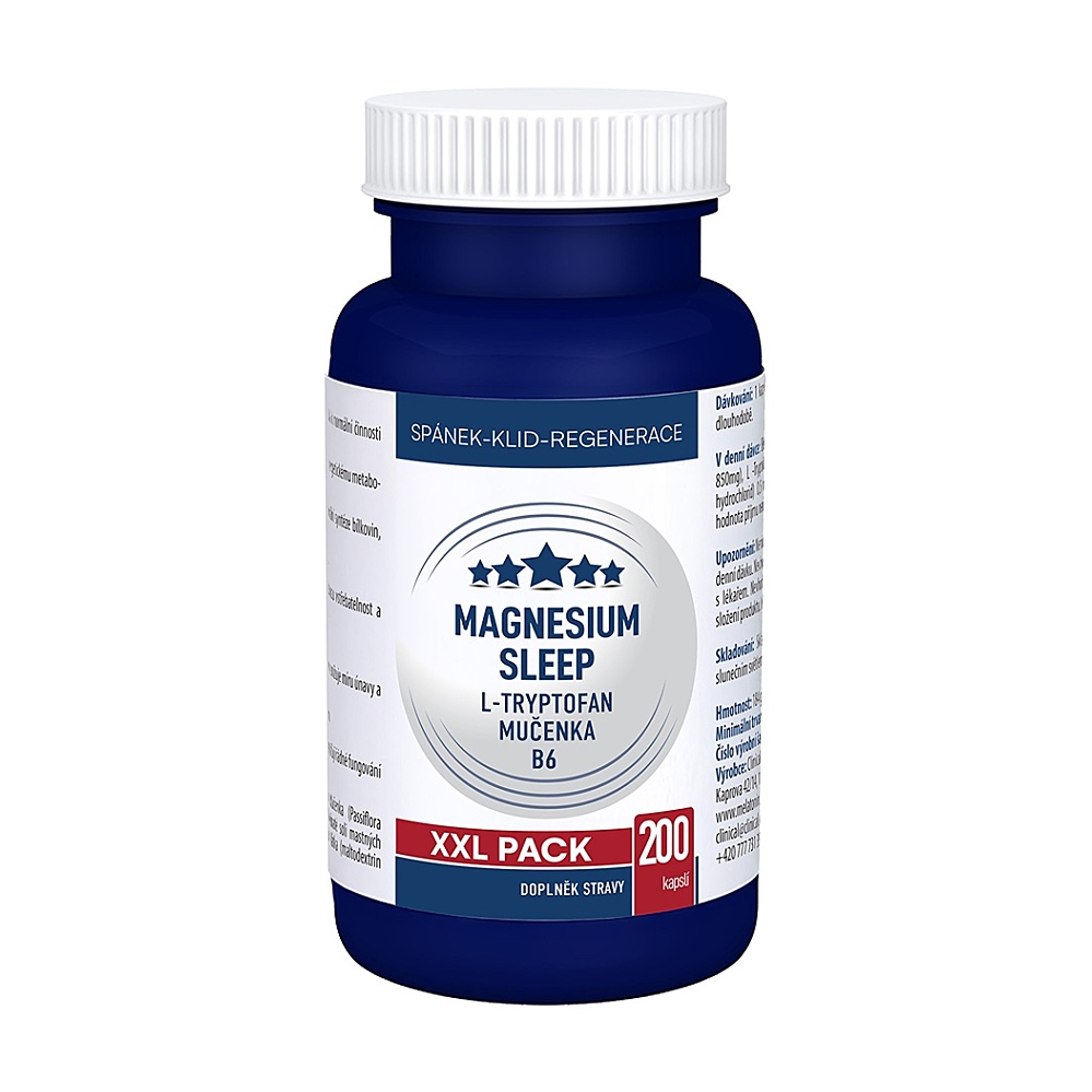 CLINICAL Magnesium sleep 200 kapslí