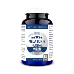 CLINICAL Melatonin Herbal višeň 100 pastilek