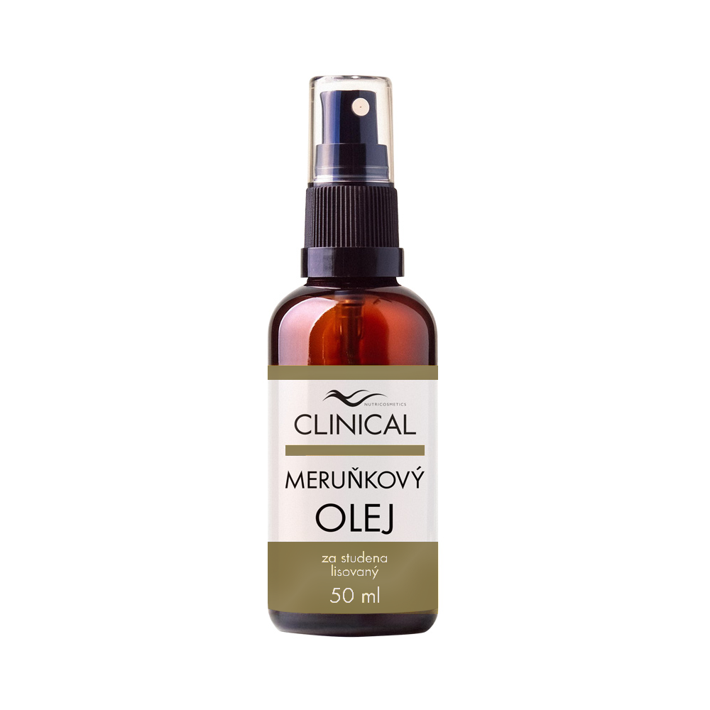 Clinical Meruňkový olej za studena lisovaný 50 ml