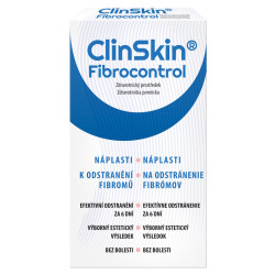 CLINSKIN Fibrocontrol náplasti k odstranění fibromů 3 kusy