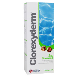 CLOREXYDERM 4% šampon pro psy a kočky 250 ml