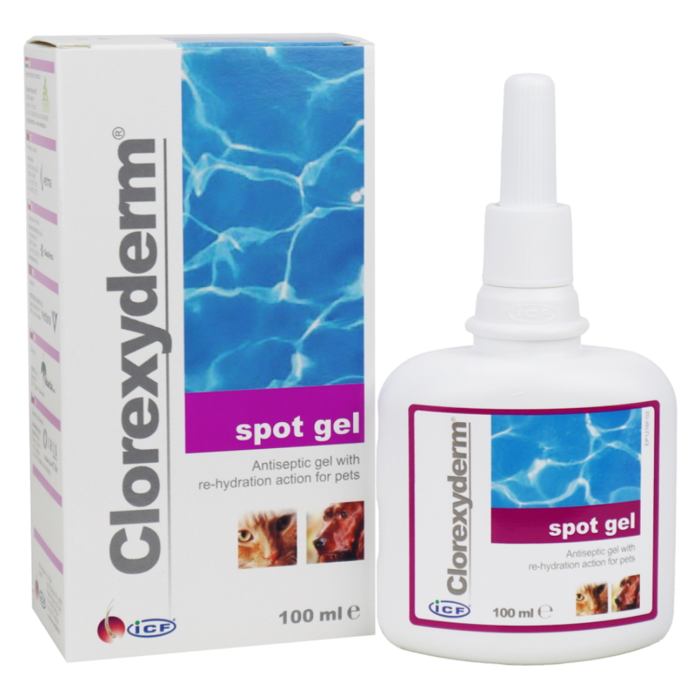 CLOREXYDERM Spot gel pro psy a kočky 100 ml