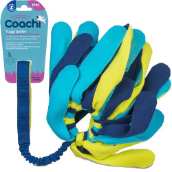 COACHI Spider Tuggi hračka pro psy střapec modrozelený 1 kus