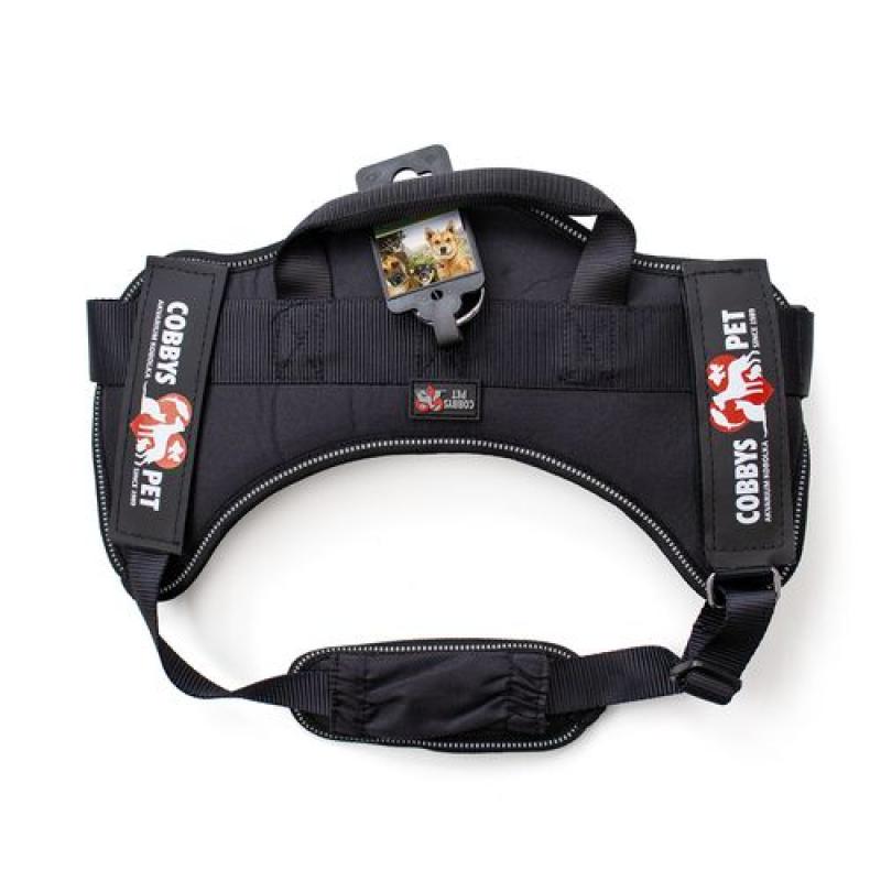 Cobbyspet Power postroj K9 M 55-65cm černý
