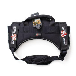 Cobbyspet Power postroj K9 M 55-65cm černý
