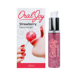 Cobeco Ochucený gel - Oral Joy Strawberry