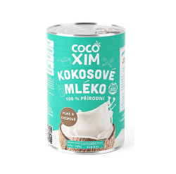 COCOXIM Kokosové mléko 100% Přírodní 400 ml