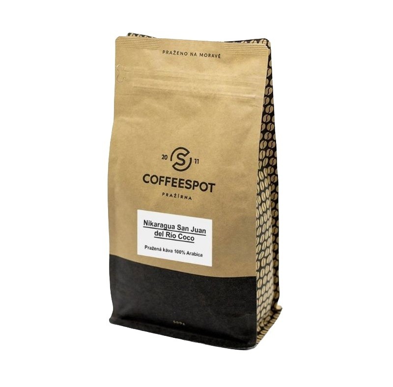Coffeespot Nikaragua San Juan del Río Coco zrnková káva 500 g