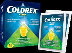 COLDREX Horký nápoj Citron sáčky 14 sáčků