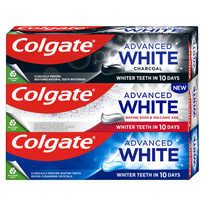 COLGATE Advanced Zubní pasta White Mix 3 x 75 ml
