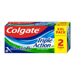 Colgate Triple Action zubní pasta 2x75 ml duopack
