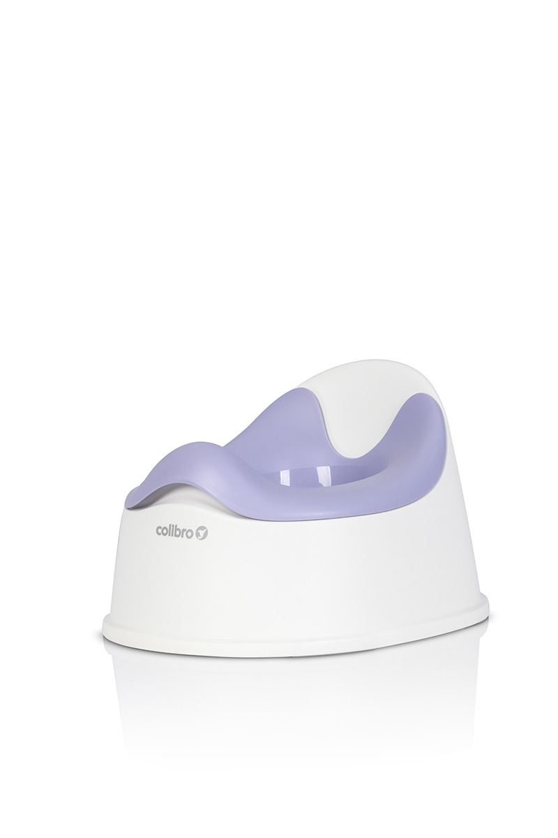 Colibro Dětský nočník, ergonomický Solo cool – fialový, bílý