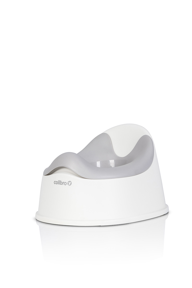 Colibro Dětský nočník, ergonomický Solo cool – šedý, bílý