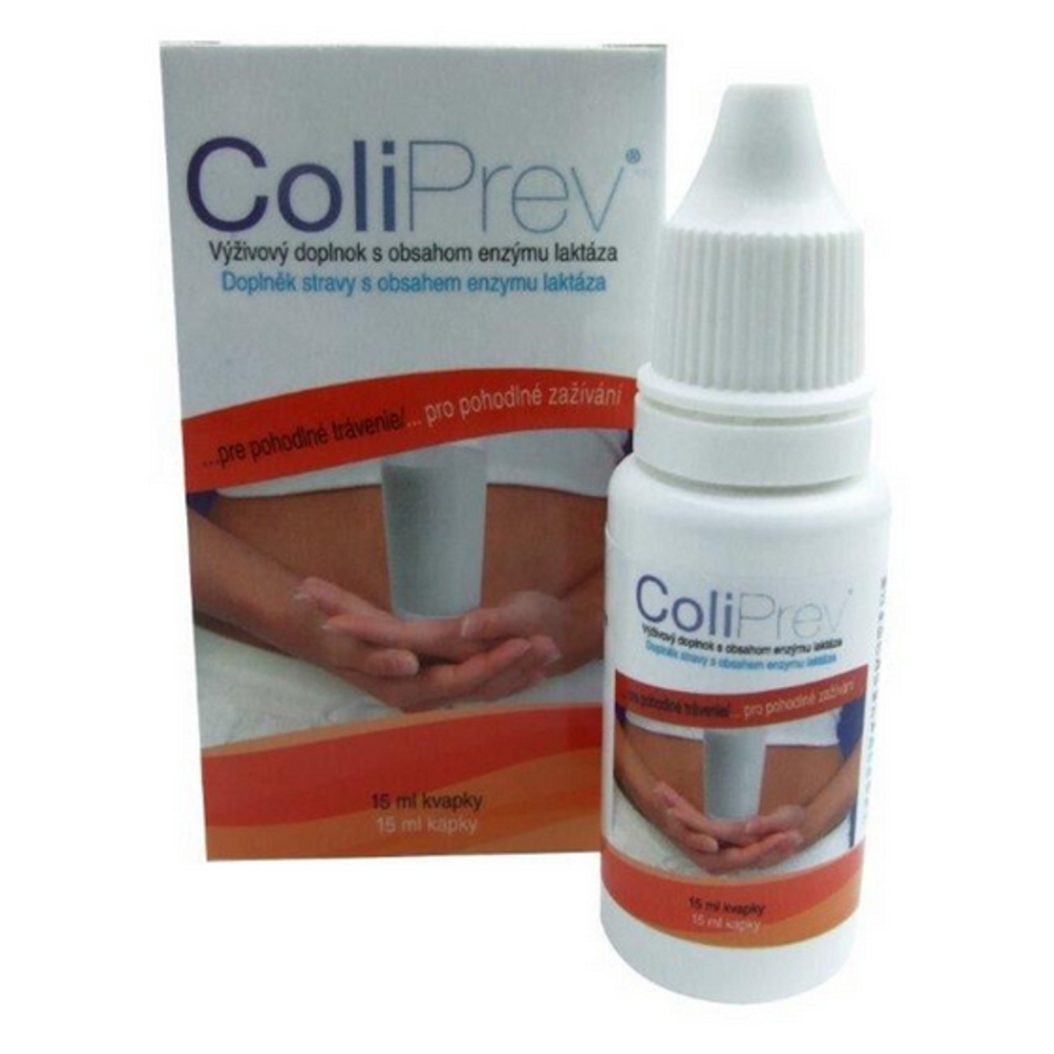 COLIPREV Kapky s obsahem enzymu laktáza 15 ml