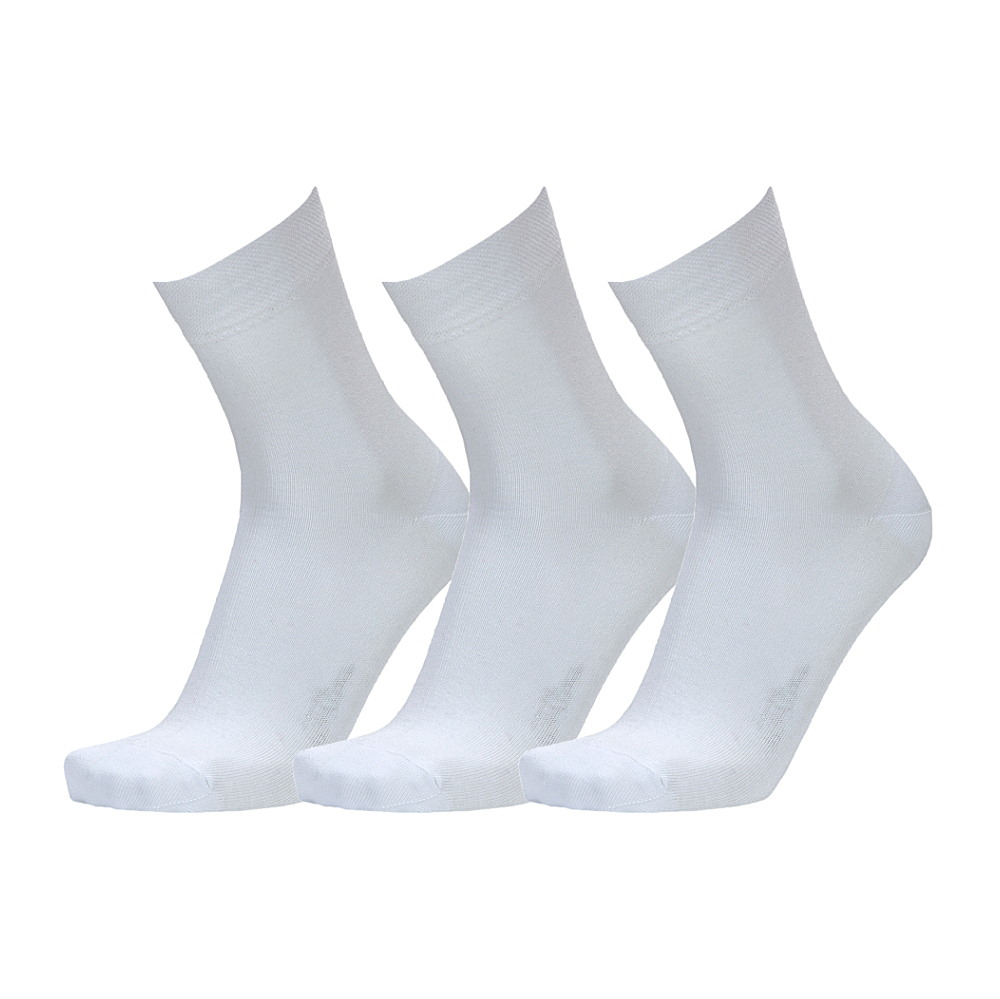 COLLM Ponožky s neškrtícím lemem bio cotton 3 páry, Velikost: 40