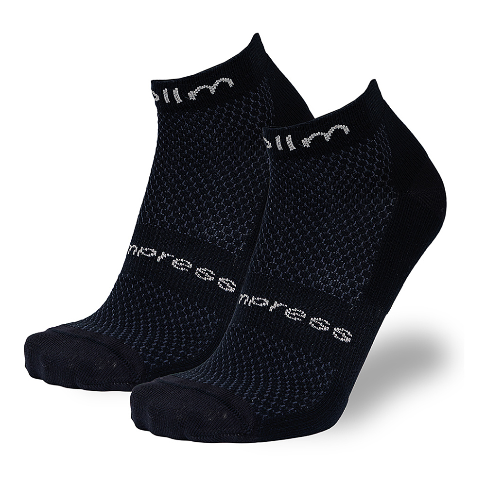 COLLM Run pro kompresní nízké kompresní ponožky černé 1 pár, Velikost: 40