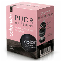 COLORWIN Pudr na šediny černý 3,2 g