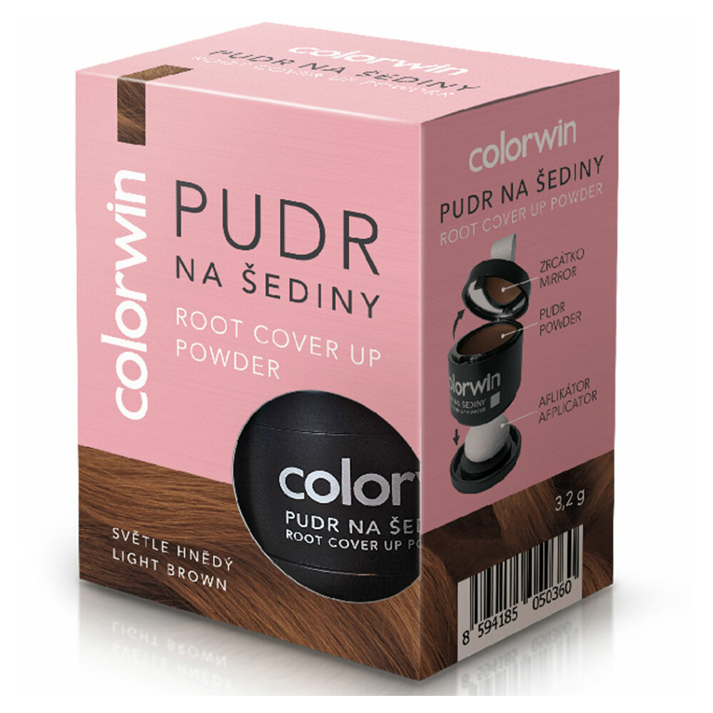 COLORWIN Pudr na šediny světle hnědý 3,2 g