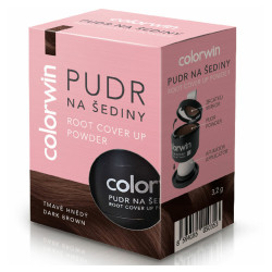 COLORWIN Pudr na šediny tmavě hnědý 3,2 g