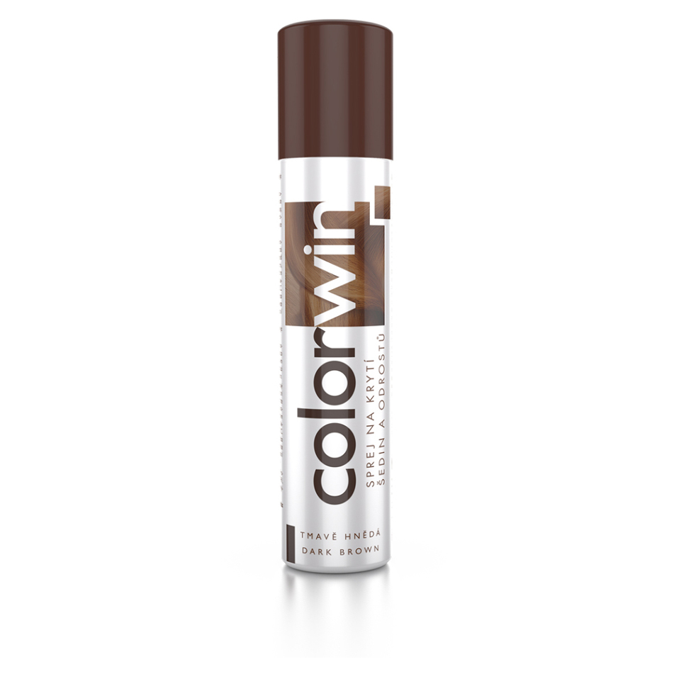 COLORWIN Sprej na krytí šedin tmavě hnědý 75 ml