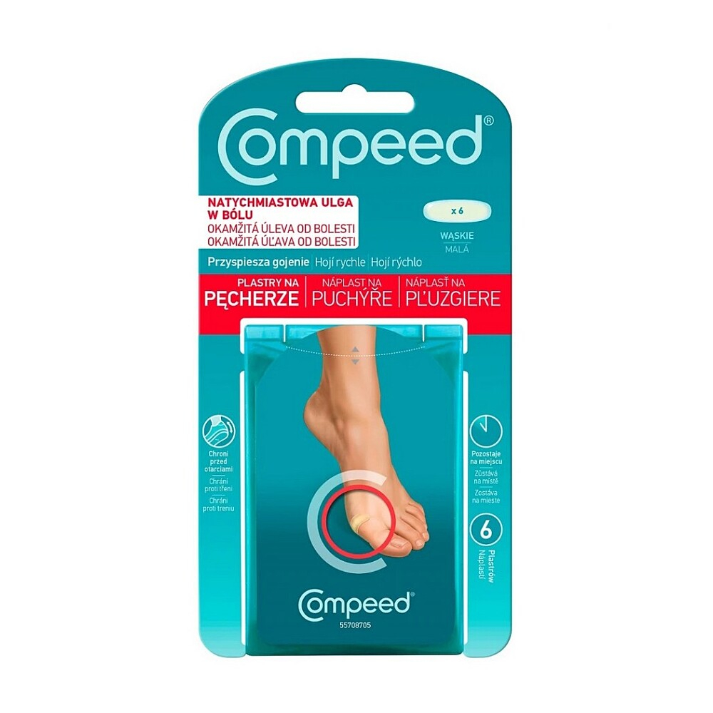COMPEED náplast puchýř malá 6 kusů