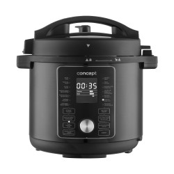 Concept CK8000 Cookery 5,6 l multifunkční tlakový hrnec s Air Fry poklicí