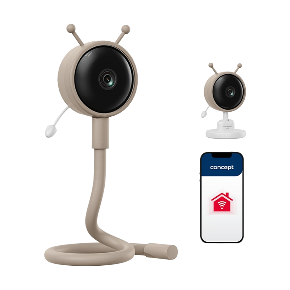 CONCEPT Dětská chůvička s kamerou Kido KD1000