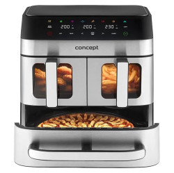 CONCEPT FR9000 Horkovzdušná fritéza pizza trio 18,5 l