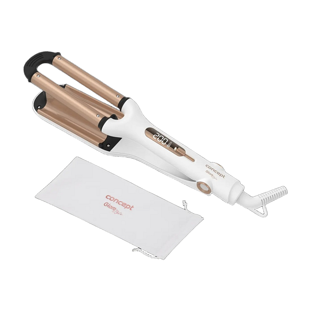 CONCEPT KT2140 Kulma na vlasy trojkulma Glam Style