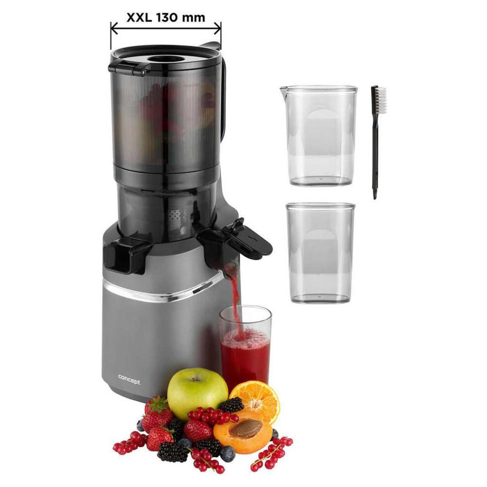 CONCEPT LO7120 Odšťavňovač šnekový tmavě šedý