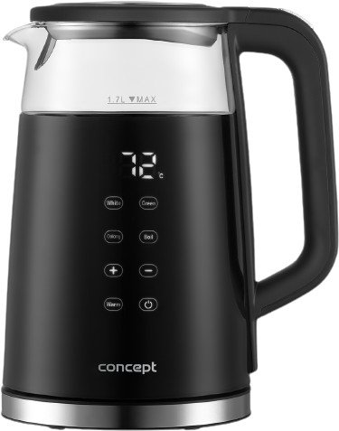 CONCEPT rychlovarná konvice s regulací teploty 1,7