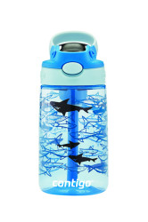 Contigo Dětská láhev Easy Clean Blue Sharks modrá 420 ml