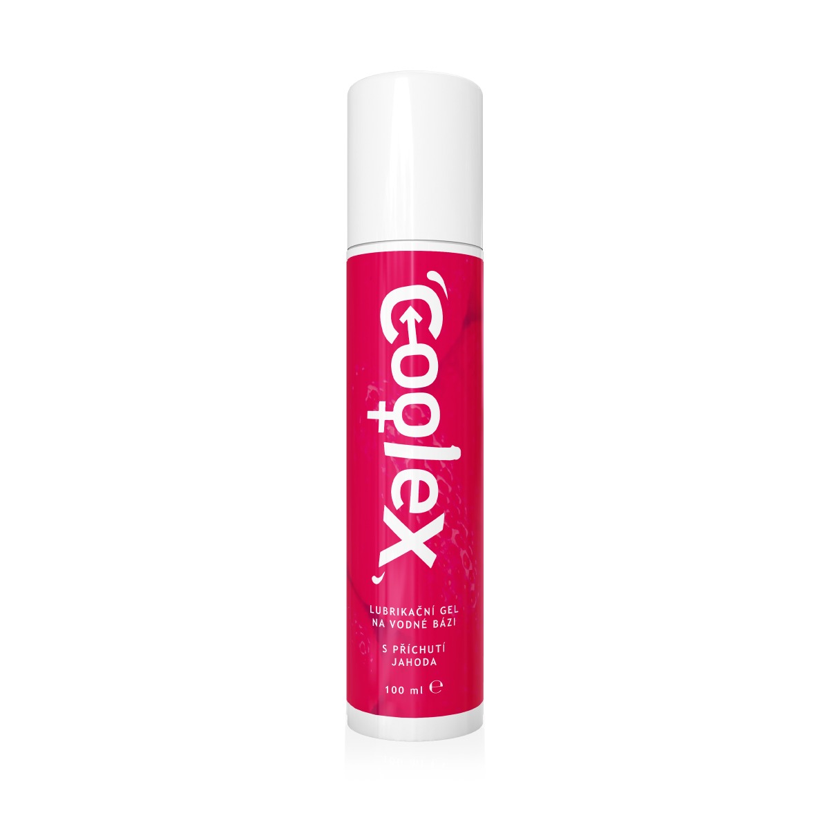 Coolex Lubrikační gel na vodní bázi jahoda 100 ml airless
