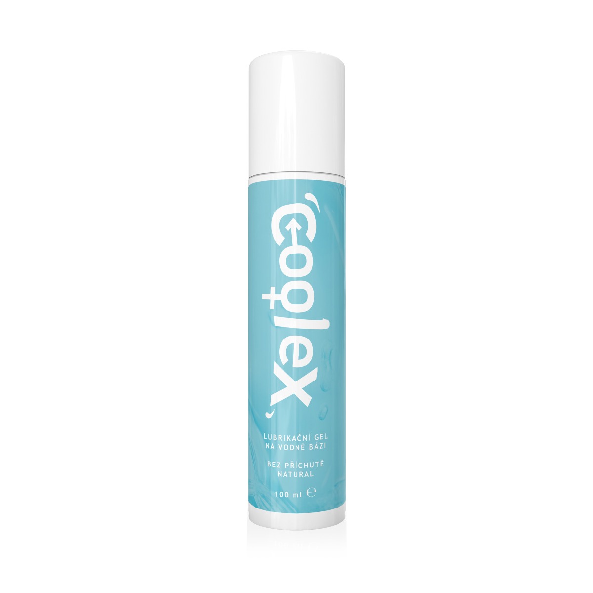 Coolex Lubrikační gel na vodní bázi natural 100 ml airless