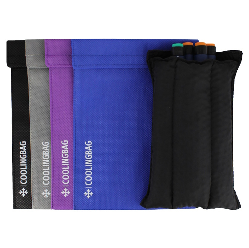 COOLINGBAG Chladící pouzdro na inzulínová pera velké, Barva: Černá