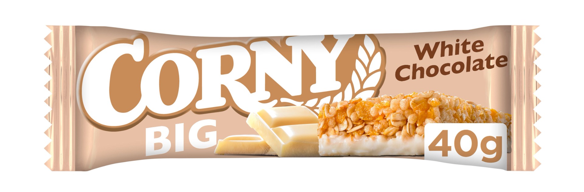 Corny BIG bílá čokoláda müsli tyčinka 40 g