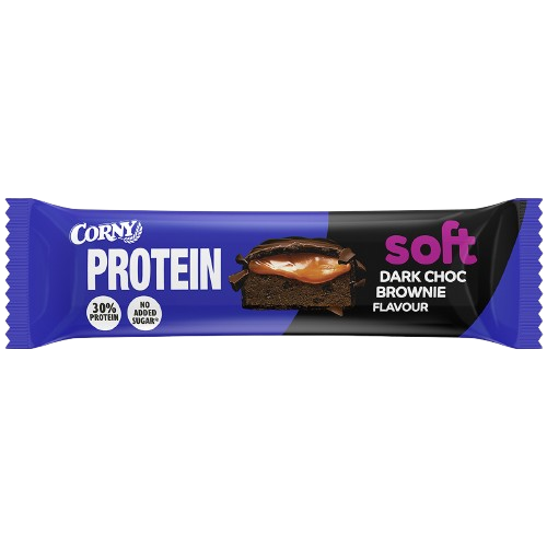 CORNY Protein SOFT, Hořká čokoláda-brownie 45 g