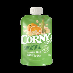 CORNY Smoothie kapsička banán, hruška, pomeranč, ovesné vločky 120 g