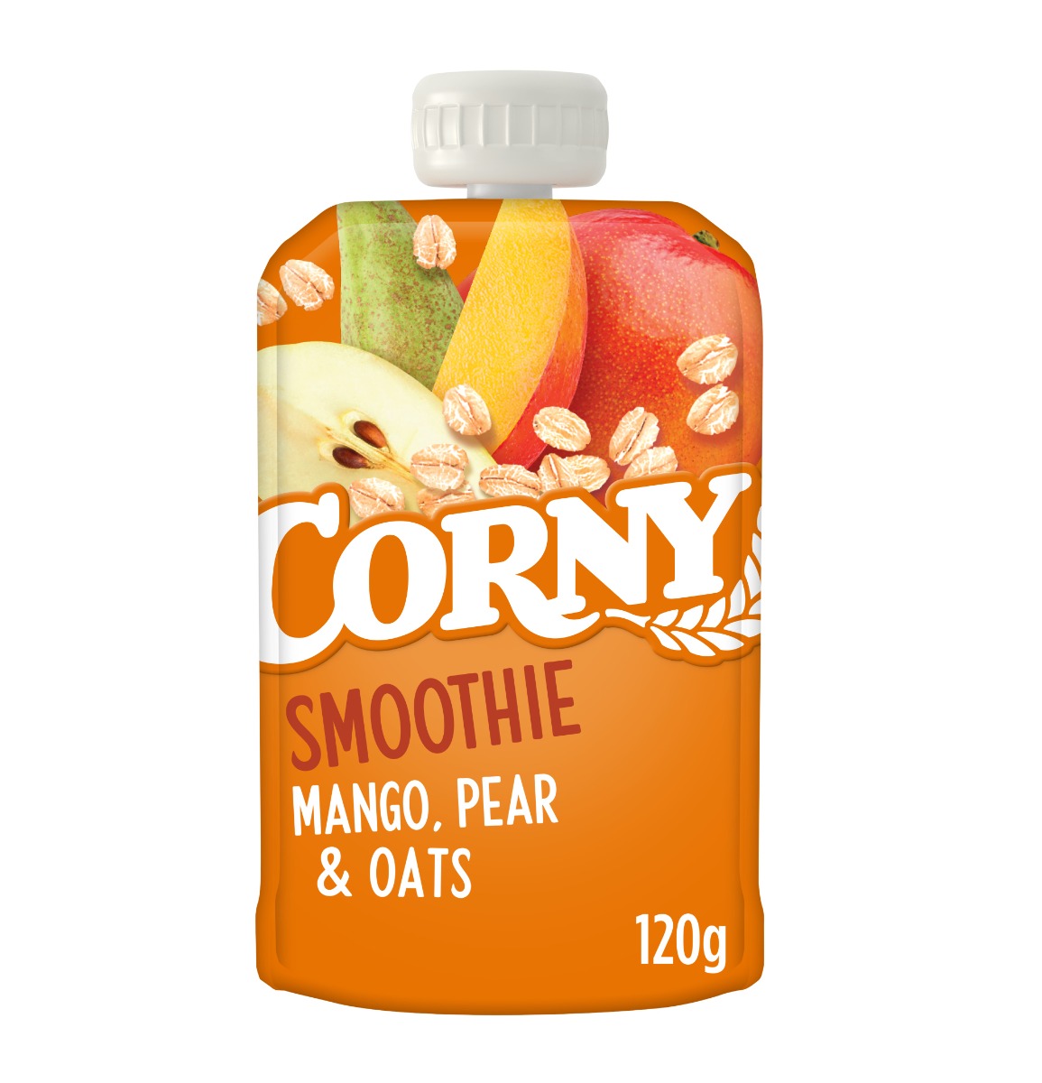 Corny Smoothie mango, hruška, ovesné vločky kapsička 120 g