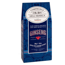 CORSINI Caffe' Al Ginseng Moka káva mletá 250 g