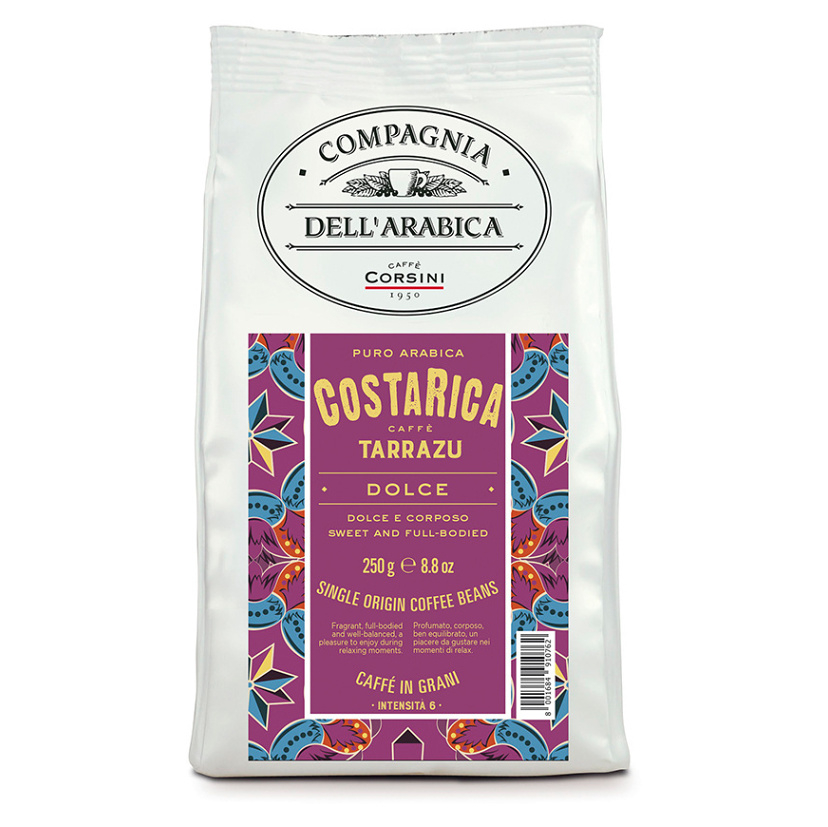 CORSINI Costa Rica tarrazu dolce zrno 250 g