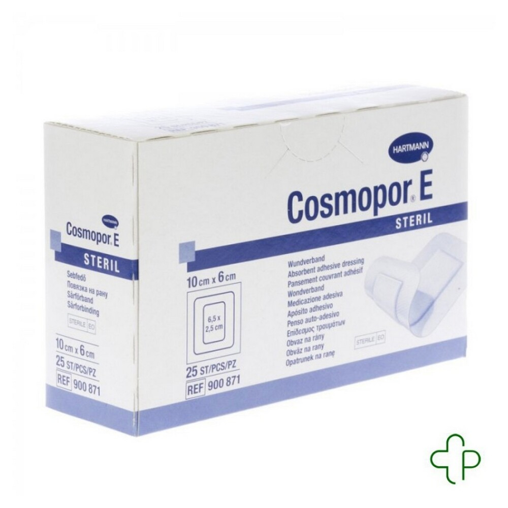 COSMOPOR Rychloobvaz E sterilní 10 x 6 cm 25 kusů
